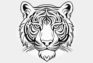 thai tiger tattoo idea