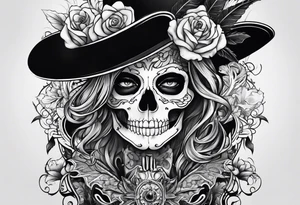 Skeleton tattoo idea