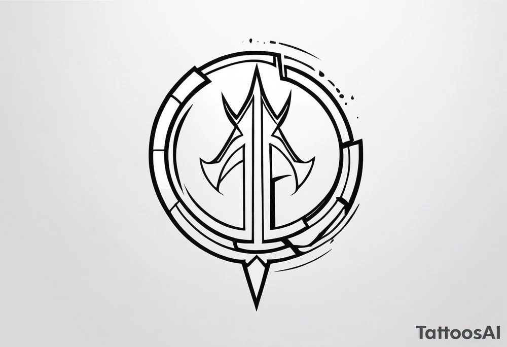 Ancient spartan symbol tattoo tattoo idea