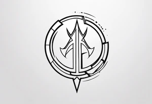 Ancient spartan symbol tattoo tattoo idea