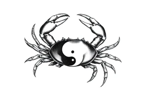 Cancer is my zodiac sign. 1966 is my birth year. I want a unique tat and lean towards the ying yang crab tattoo idea