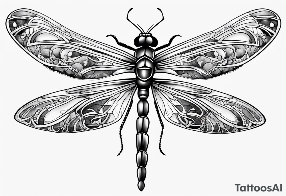 dragonfly tattoo idea