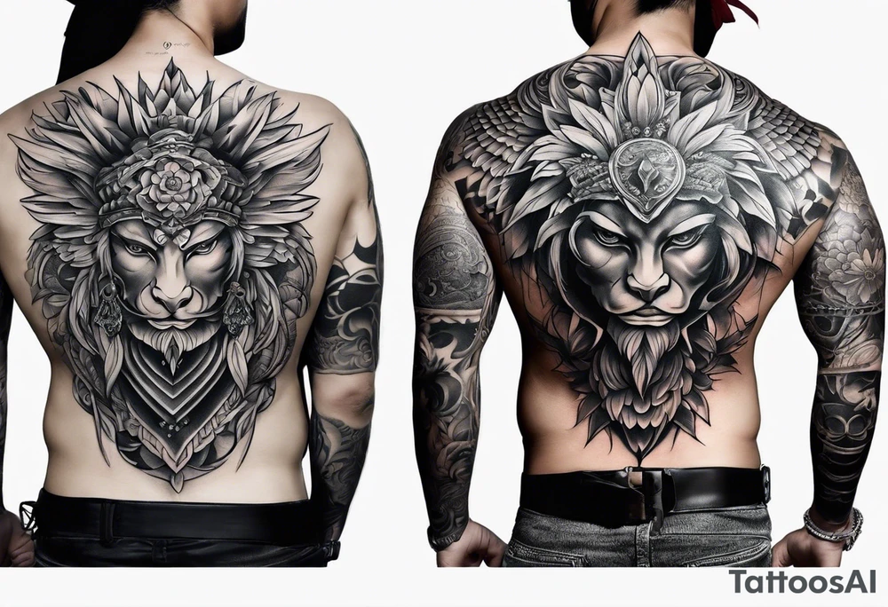 spine tattoo idea