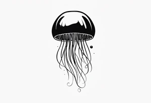 jellyfish small tattoo idea