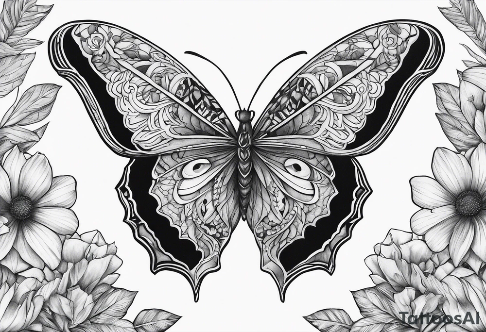 raphidophora tattoo idea