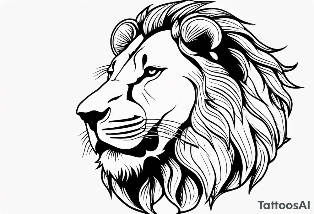 Lion of judah tattoo idea