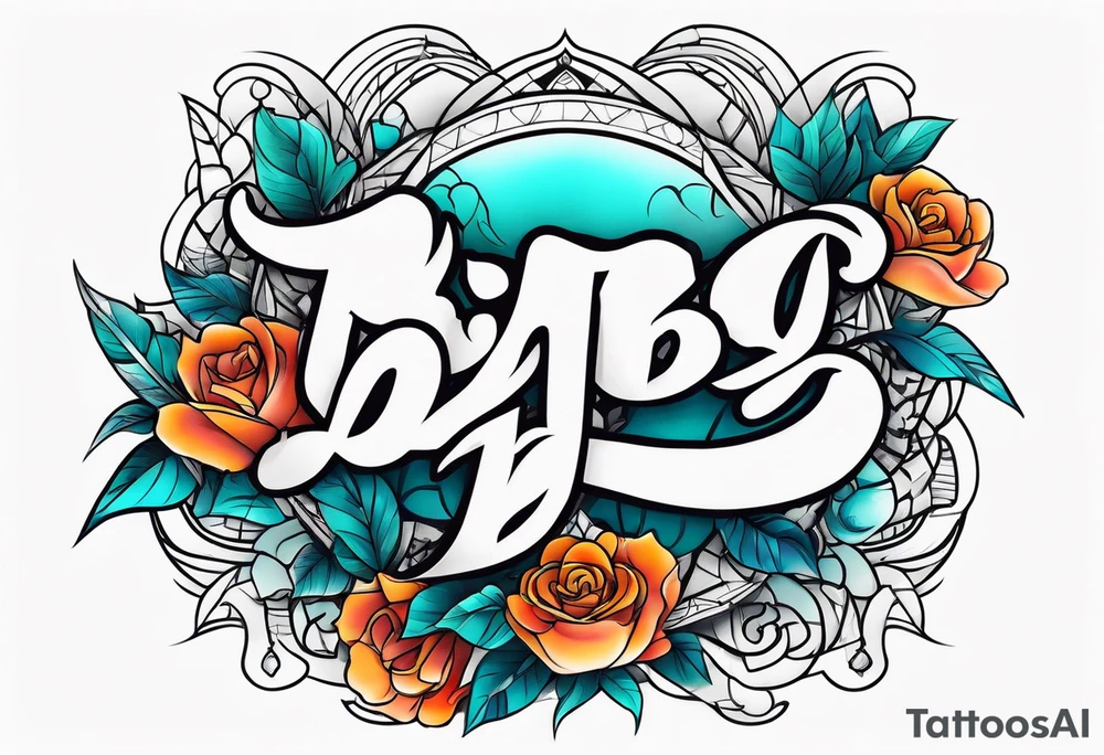 Tattoo inscription Baby tattoo idea