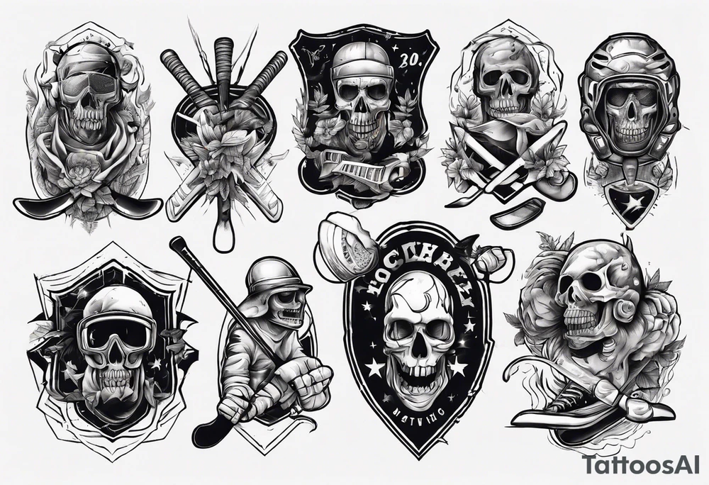 Hockey tattoo idea