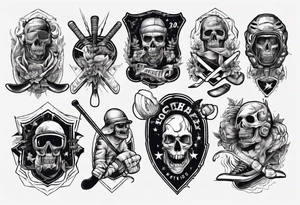 Hockey tattoo idea