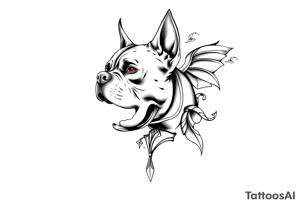 PITBULL tattoo idea