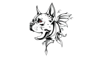 PITBULL tattoo idea
