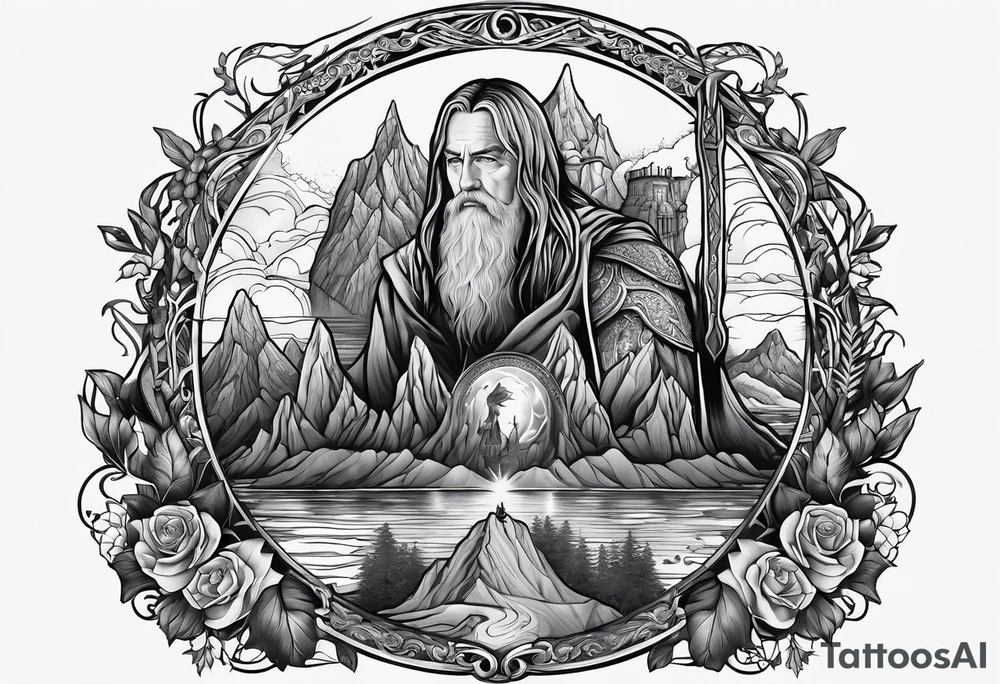 Lord of the rings tattoo idea