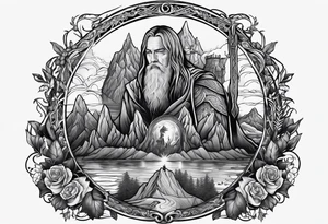 Lord of the rings tattoo idea