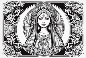 Nossa senhora aparecida tattoo idea