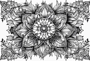 sparkle stars tattoo idea