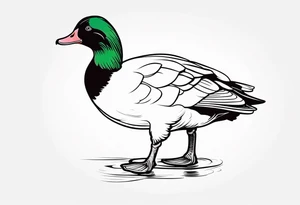 Muscovy Duck tattoo idea