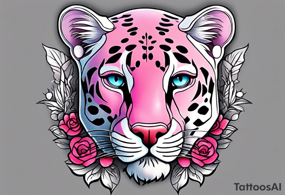 Pink panther tattoo idea