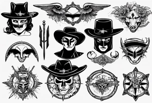 ZORRO tattoo idea