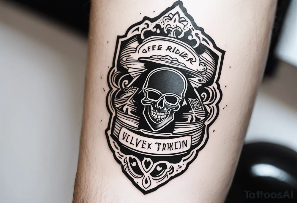 RIDER tattoo idea