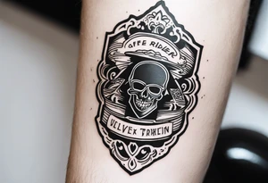 RIDER tattoo idea