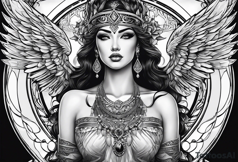 angles tattoo idea