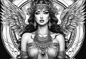 angles tattoo idea