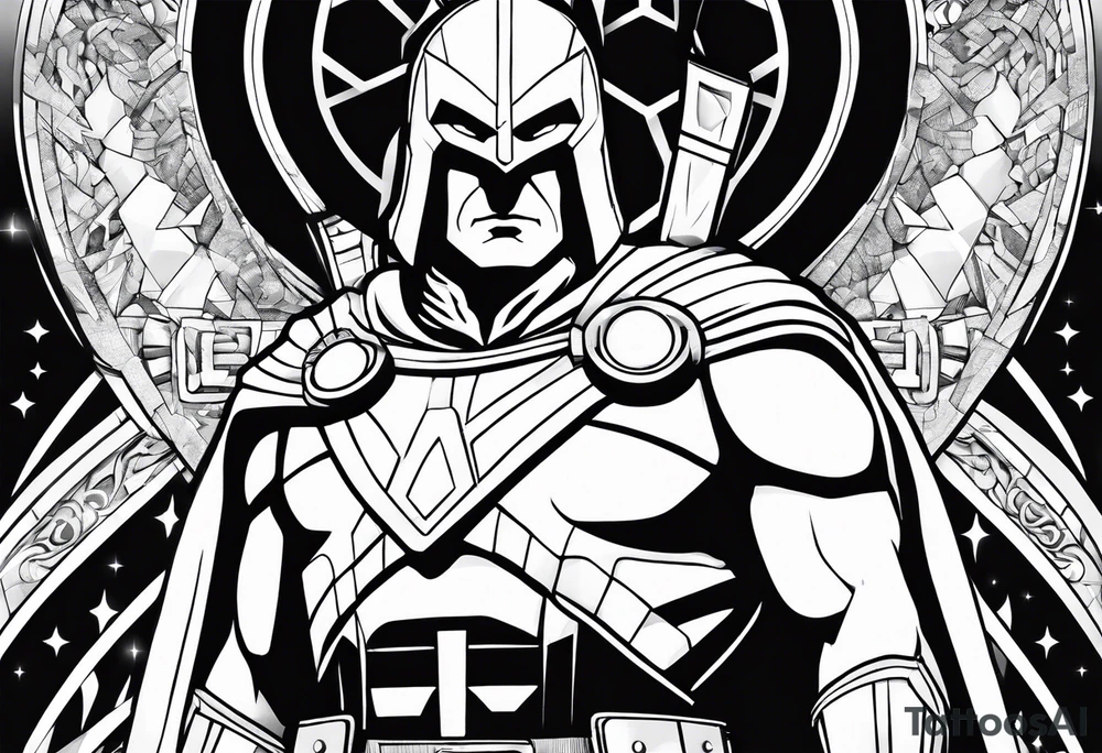 Magneto tattoo idea