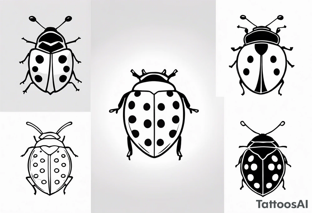 Ladybug tattoo idea