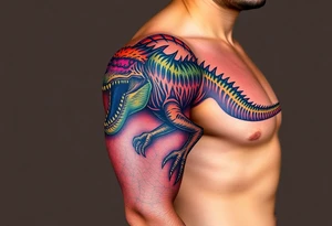 dinosaur tattoo idea