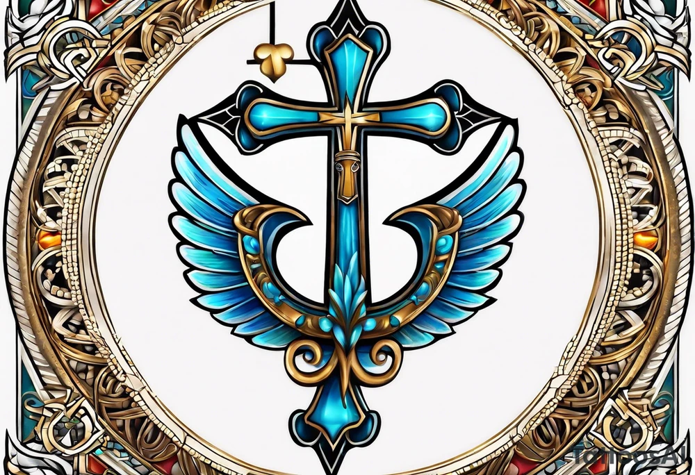 ankh symbol tattoo idea