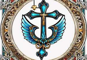 ankh symbol tattoo idea