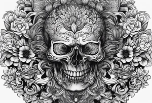 Brain, sick, healthy tattoo idea