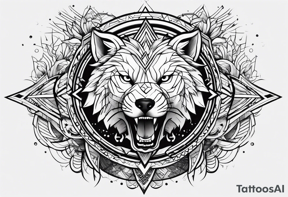 Thunder tattoo idea