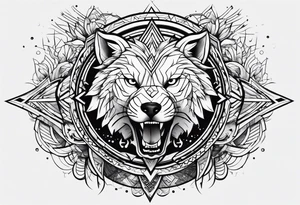 Thunder tattoo idea