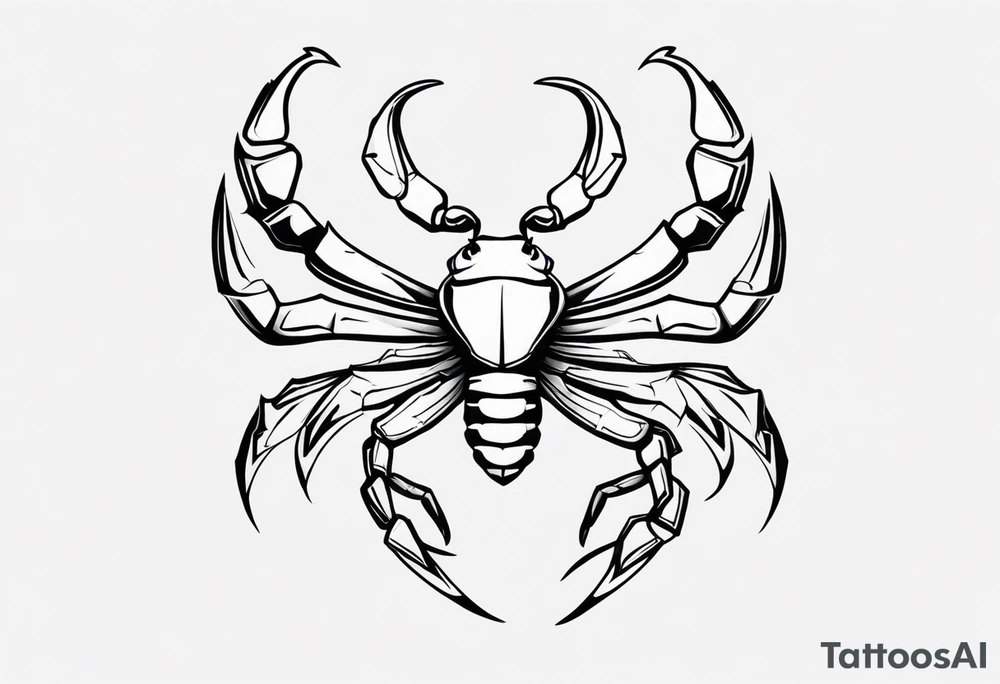 Scorpio tattoo idea