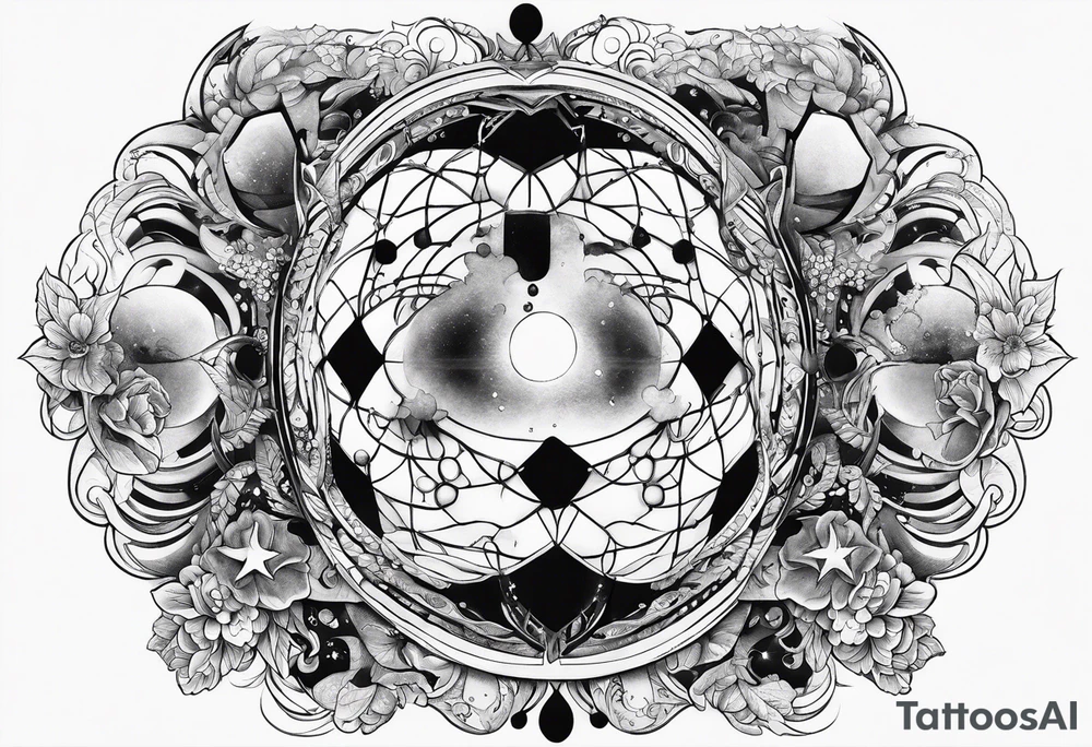 Cosmos tattoo idea