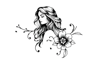 Beauty. Gothic tattoo idea