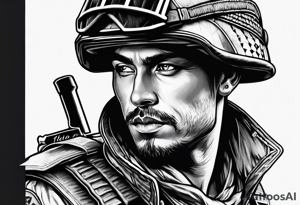 Soldier tattoo idea