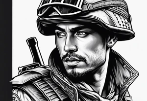 Soldier tattoo idea