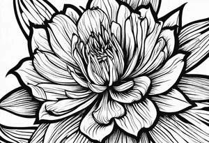 fine line indian paintbrush - white background, clean background, no skin tattoo idea