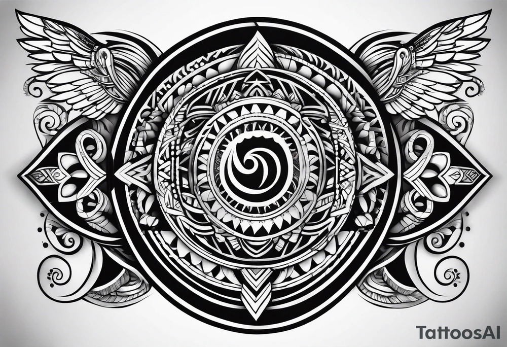 Polynesian tattoo idea