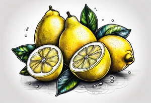 Lemons tattoo idea