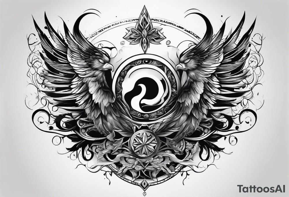 symbolic, breaking the cycle, powerful tattoo idea symbolic, breaking the cycle, powerful tattoo idea
