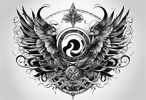 symbolic, breaking the cycle, powerful tattoo idea