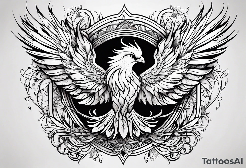 phoenix tattoo idea