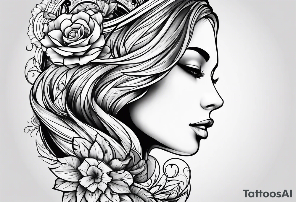 O.  initials tattoo idea