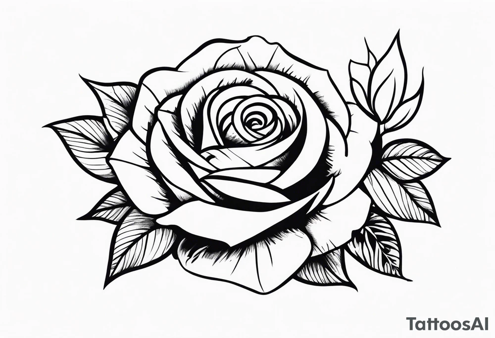 Rose Chest tattoo tattoo idea