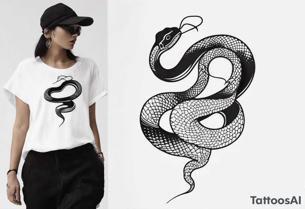 snake tattoo idea