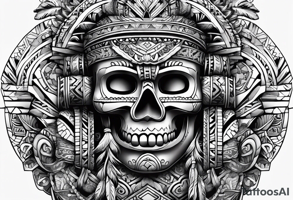 sleeve. Aztec tattoo idea