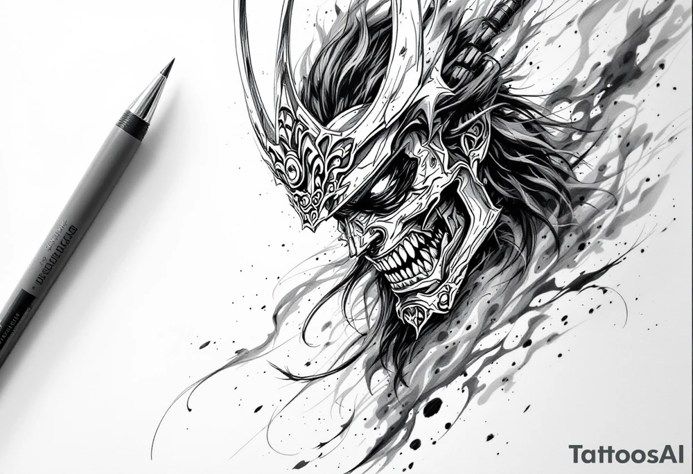 Katana tattoo idea